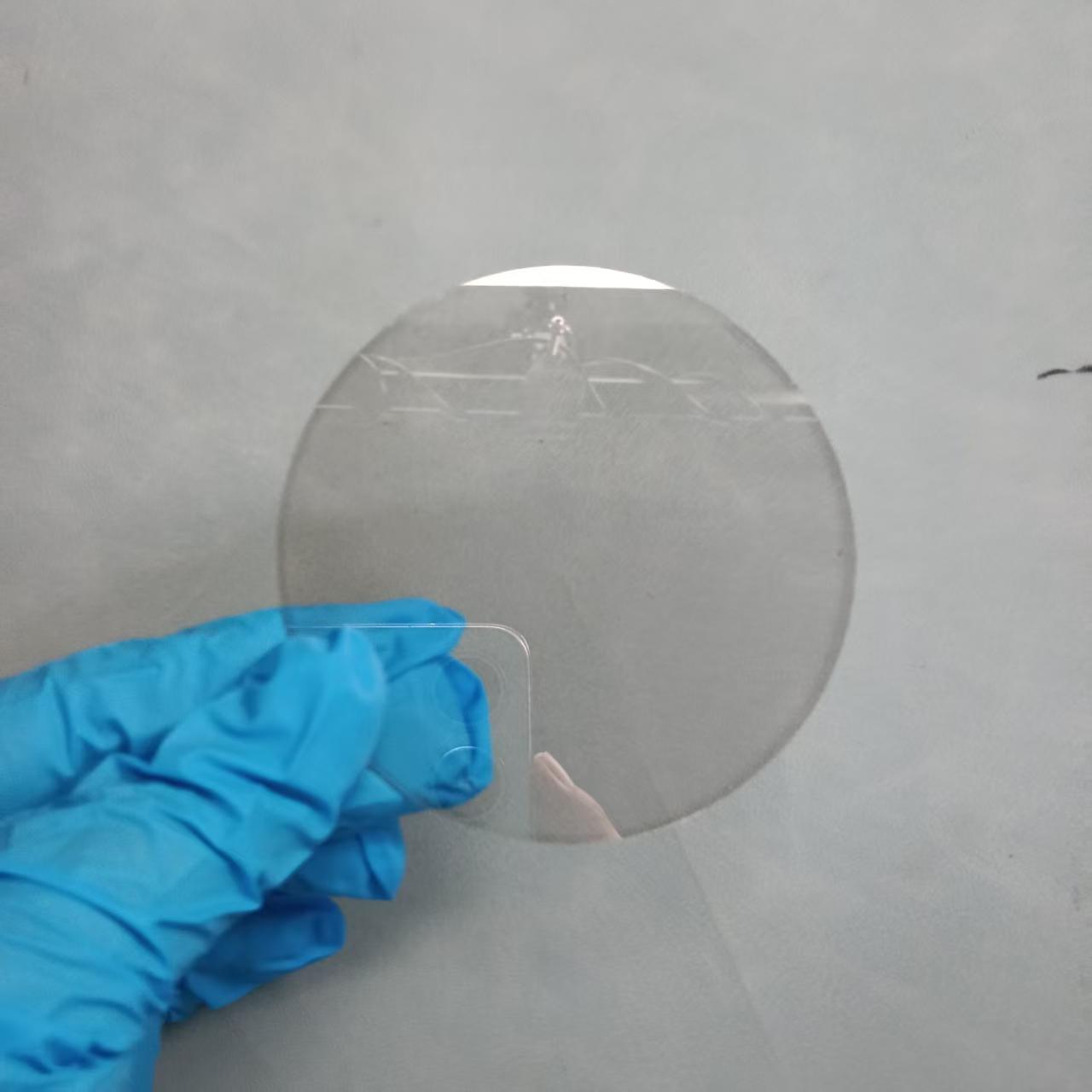 Coated optical wafer and window